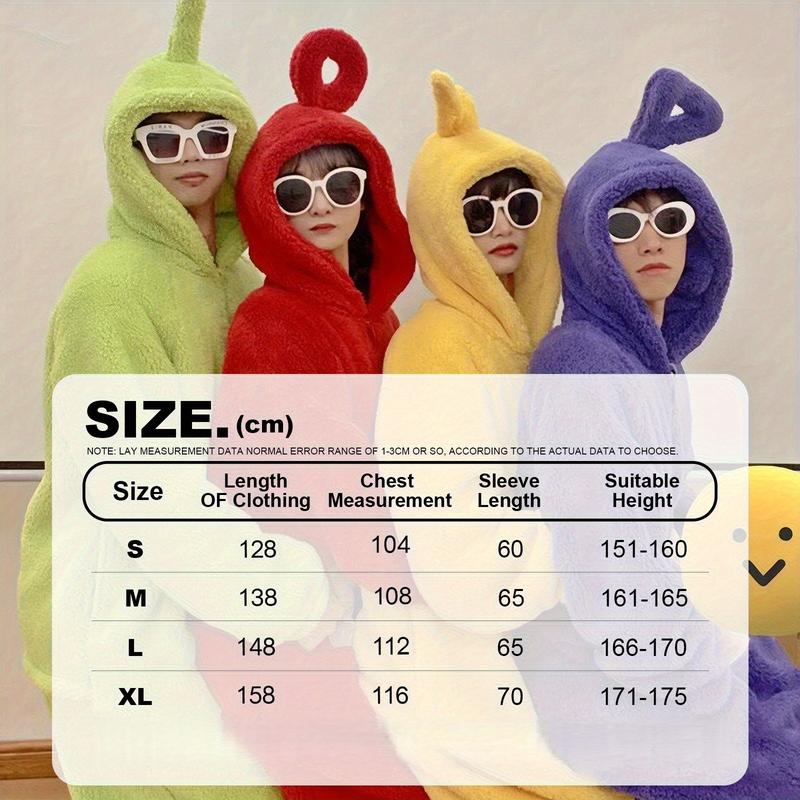 Women's Elegant Coral Fleece Robe - Thickened All-Season V-Neck Off-Shoulder Onesie Pajamas, Soft and Warm Winter Pajamas, Comfortable Loungewear, Christmas Outfit (Red) - Easy Care, Machine Washable, Casual Loungewear Nightwear Womenswear