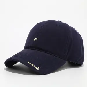 2026E Letter Cap Sunshade Baseball Hat Simple Design for Large Head Circumferences, Makes Face Look Smaller, Sporty Duckbill Cap, Good Quality Fabric, Birthday Gift
