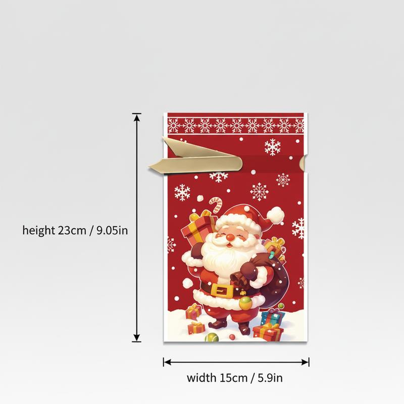 #50PCS Christmas Gift Wrapping Set with Santa Design Gift Bags Perfect for Holiday Gifts Suction Cup Sponge Holder for Kitchen Sink sale 2023 2025 easy install kit glove clip case work travel jewelry jar tray Retractable Folding Door Clo finger  hook univ