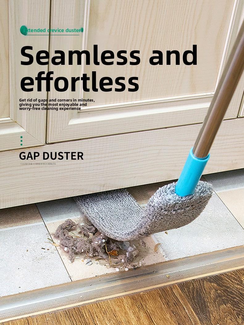 Electrostatic Dust Duster, Under-Bed Cleaning Tool for Home Use, Feather Duster for Dust Removal & Gap Cleaning