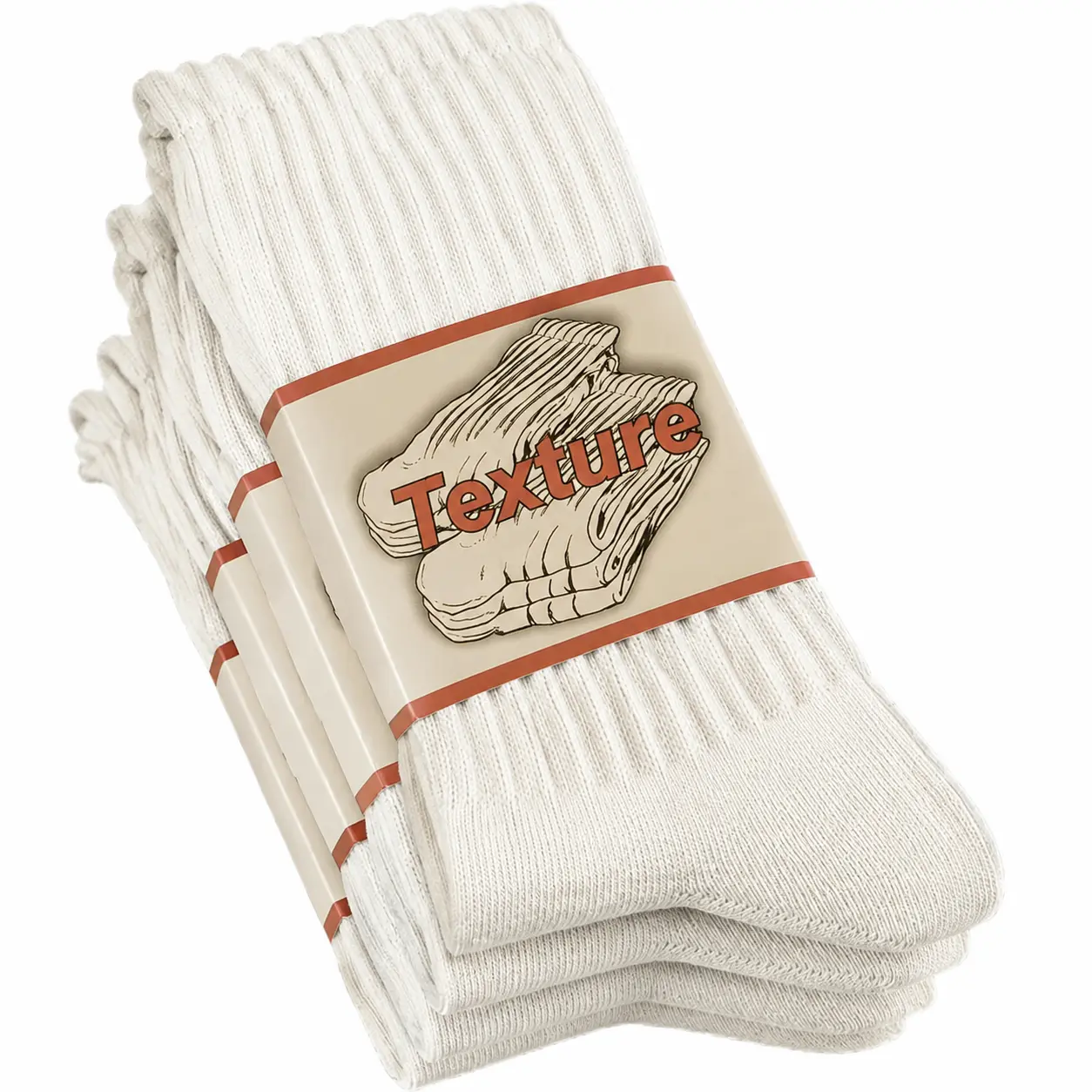 Women's & Men's 4 Pairs Cotton Crew Socks, Seamless Toe Sports Socks, Breathable Knit Socks, Soft Cozy Casual Stylish Socks for Fall & Winter Ankle comfort women