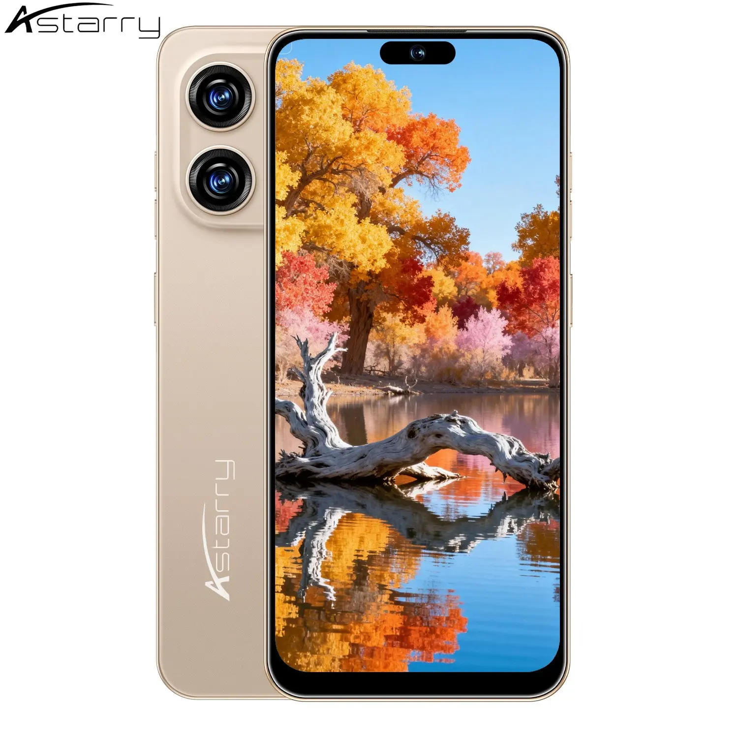 Astarry-16 Pro Max 4G Smartphone, 4GB+64GB, 6.93" Large Screen, Octa-Core, 5MP+13MP Camera, 4100mAh Battery, Dual SIM, Face & Fingerprint Unlock Android Phone
