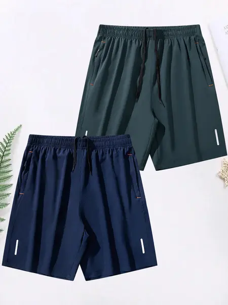 AmeIAEA Men's Athletic Gym Shorts With Pockets Elastic Waist Drawstring Workout Running Shorts 021cc43f 8f9f 416c 9f08 701f20dd38f4.65749dbe1a90e82d4bd62490c87b7ada