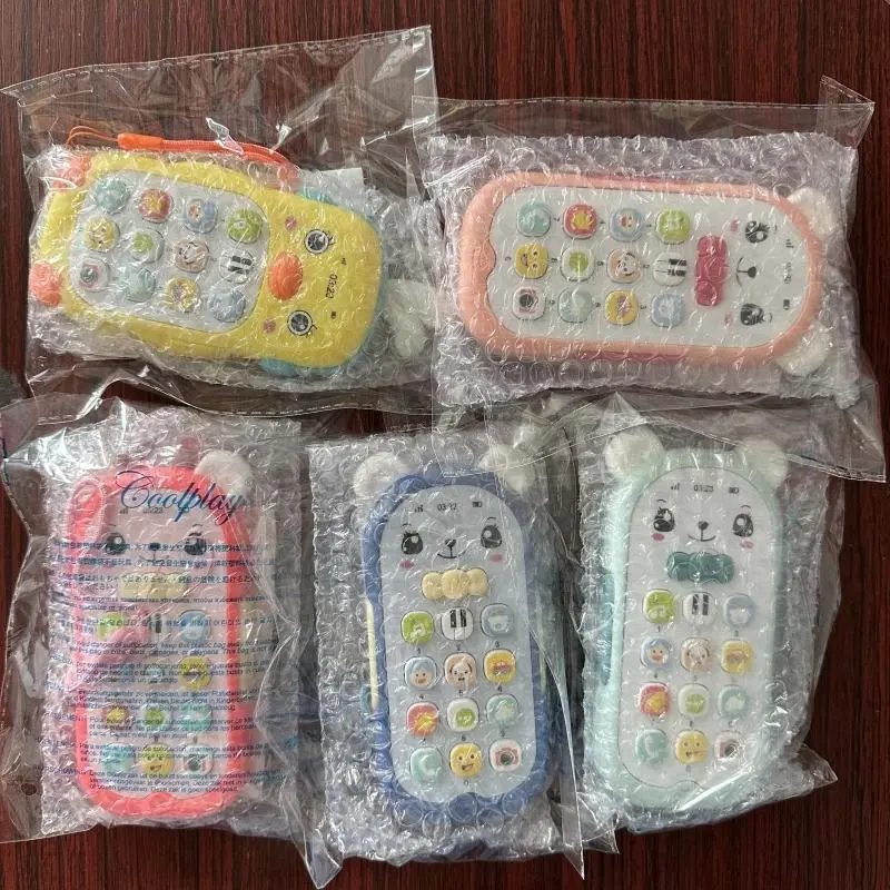 2025 New Learning Music Toys Plastic Baby Phones for Toddlers Over 1 Year Old, Electronic Music Phones