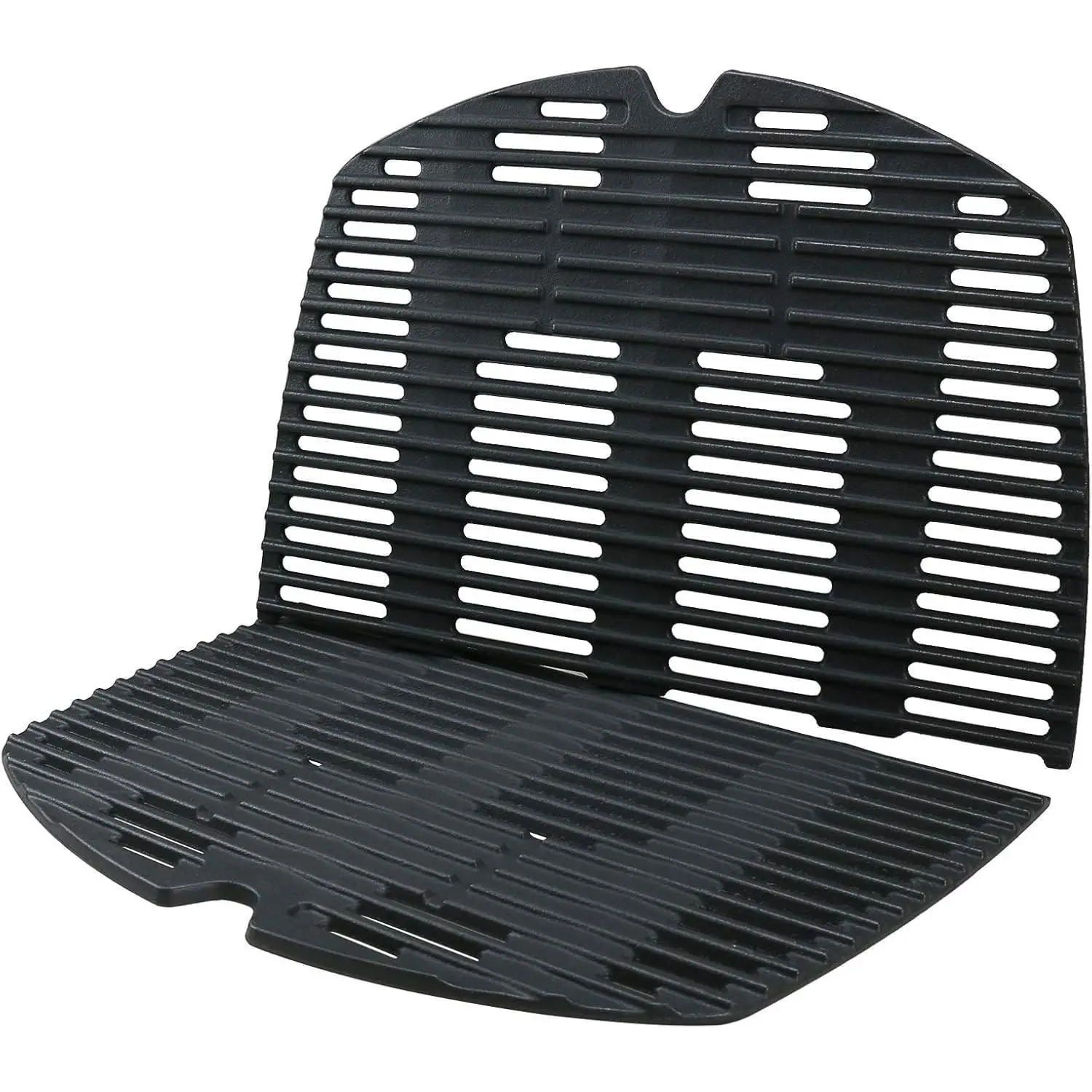 7646 2 Pack Cast Iron Cooking Grates Replacement Grill Parts for Weber Q300 Q320 Q3000 Q3200 Series Gas Grills