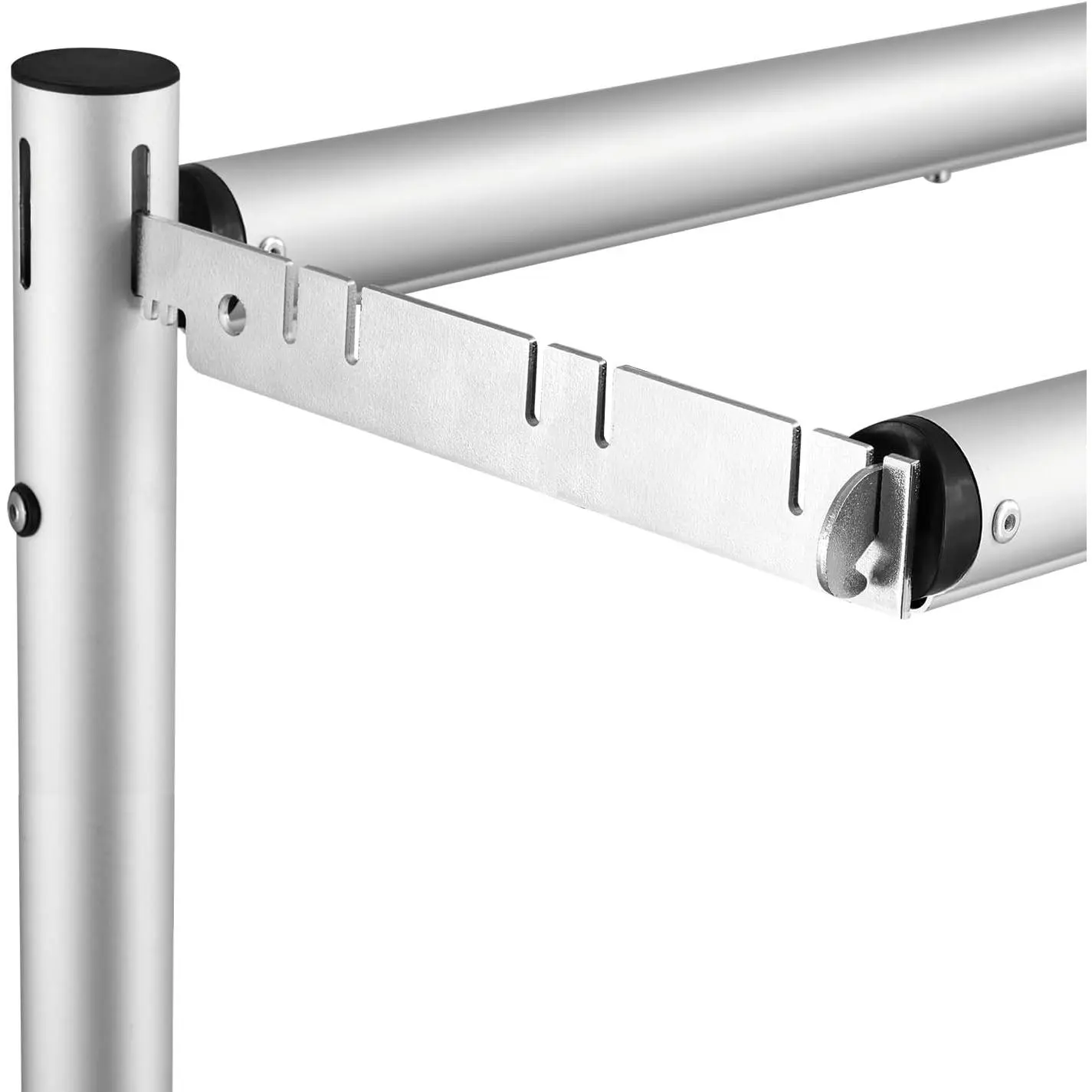 9 Inch Double Crossbar Backdrop Hanger & Crossbar Valance Hangers for Pipe and Drape Backdrop Stand Kit, 2 PackGift