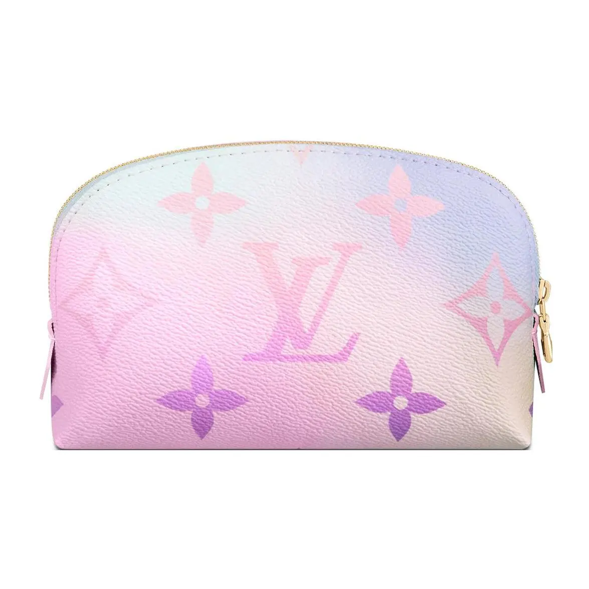 Women's Louis Vuitton Pochette Cosmetique Elegant Toiletry Bag - City Spring Collection, Coated Canvas, Gradient Pink, Elegant Toiletry Bags