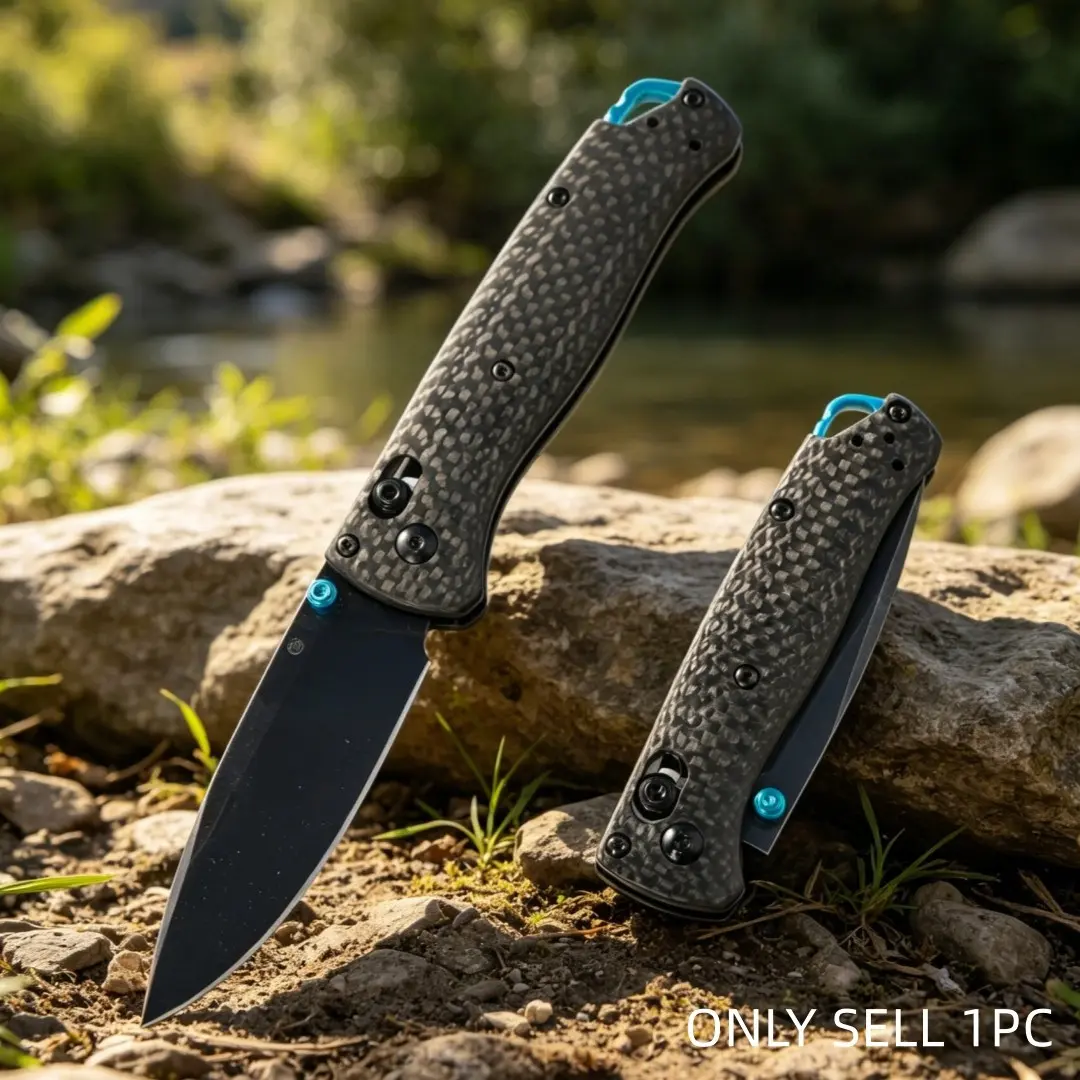 Multifunctional Folding Knife, Durable Pocket Knife, Stainless Steel Blade, Ideal for Camping, Fishing, Gift for Men, Camping Outdoor Tool