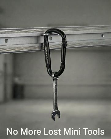 12PCS Carabiner Keychain Clip-3" Aluminum Caribeener Key Clip,D Ring Shape Nonlocking Carabeaner Hook Buckle,Multi-Function Spring Snap Key Clips Tool for Home,Camping,Hiking,Traveling,Backpack