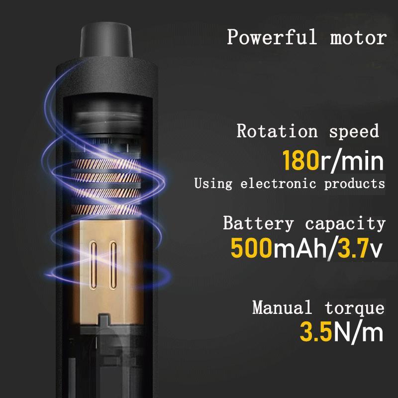 Electric Screwdriver Set, Rechargeable Wireless Precision Screwdriver with 5 Adjustable Levels, Multifunctional Maintenance Tool Combination Set, Cordless Power Screwdriver, Rechargeable Tools