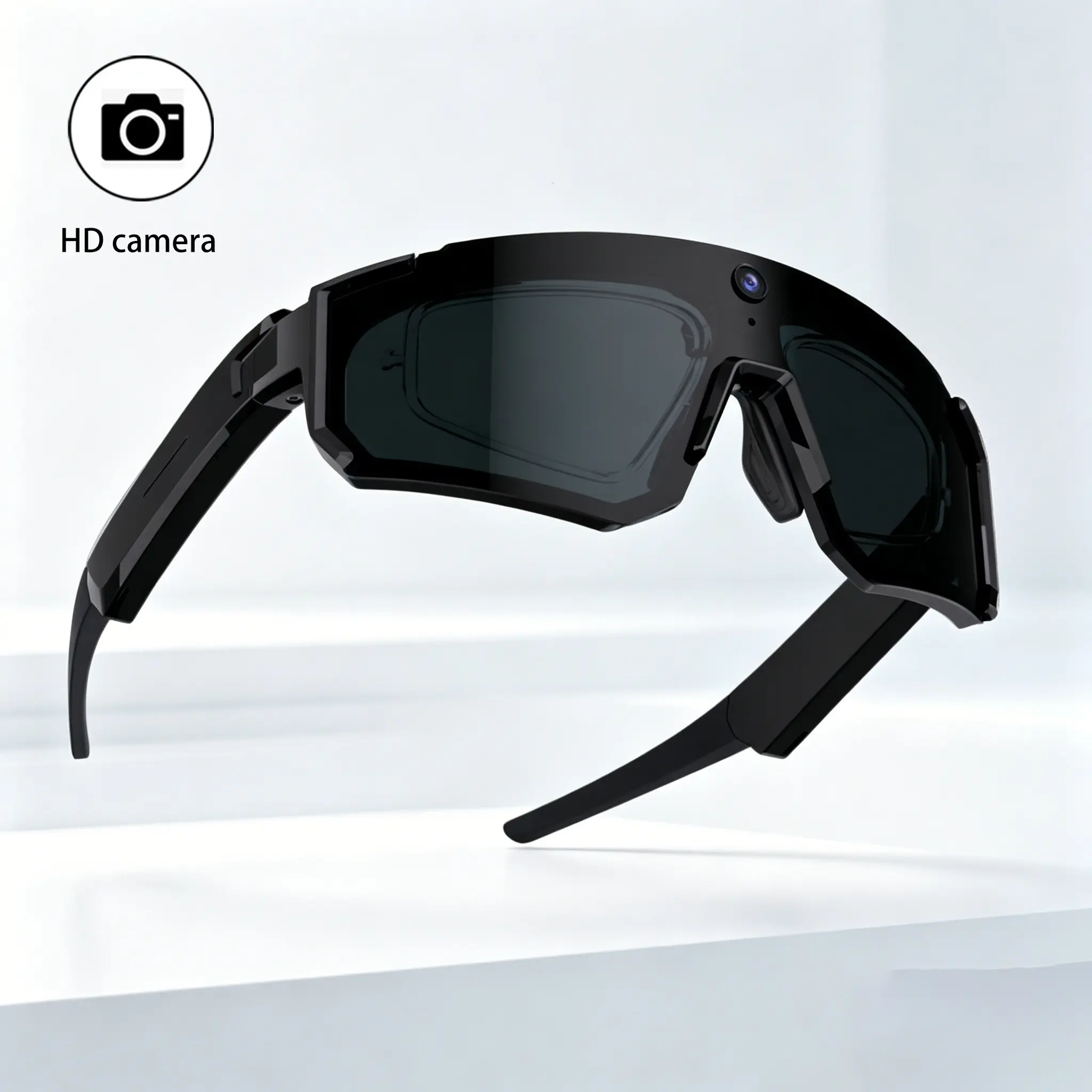 2026 New V06 Ski Ai Smart Glasses, Chatgpt 1080P Camera, 8mp Stabilized Sports Sunglasses, Dual Microphones, Long Battery Life, Outdoor Sports