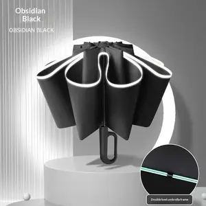 Reverse umbrella, fully automatic umbrella, high-end sun protection umbrella, sunshade umbrella, sun umbrella