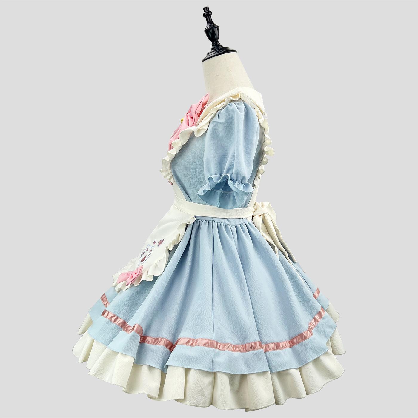 Cat Lolita Maid Dress Costumes Cosplay New Cute for Cat Girls Woman Waitress Maid Party Stage Costume size S-5XL Anime  DRESSES