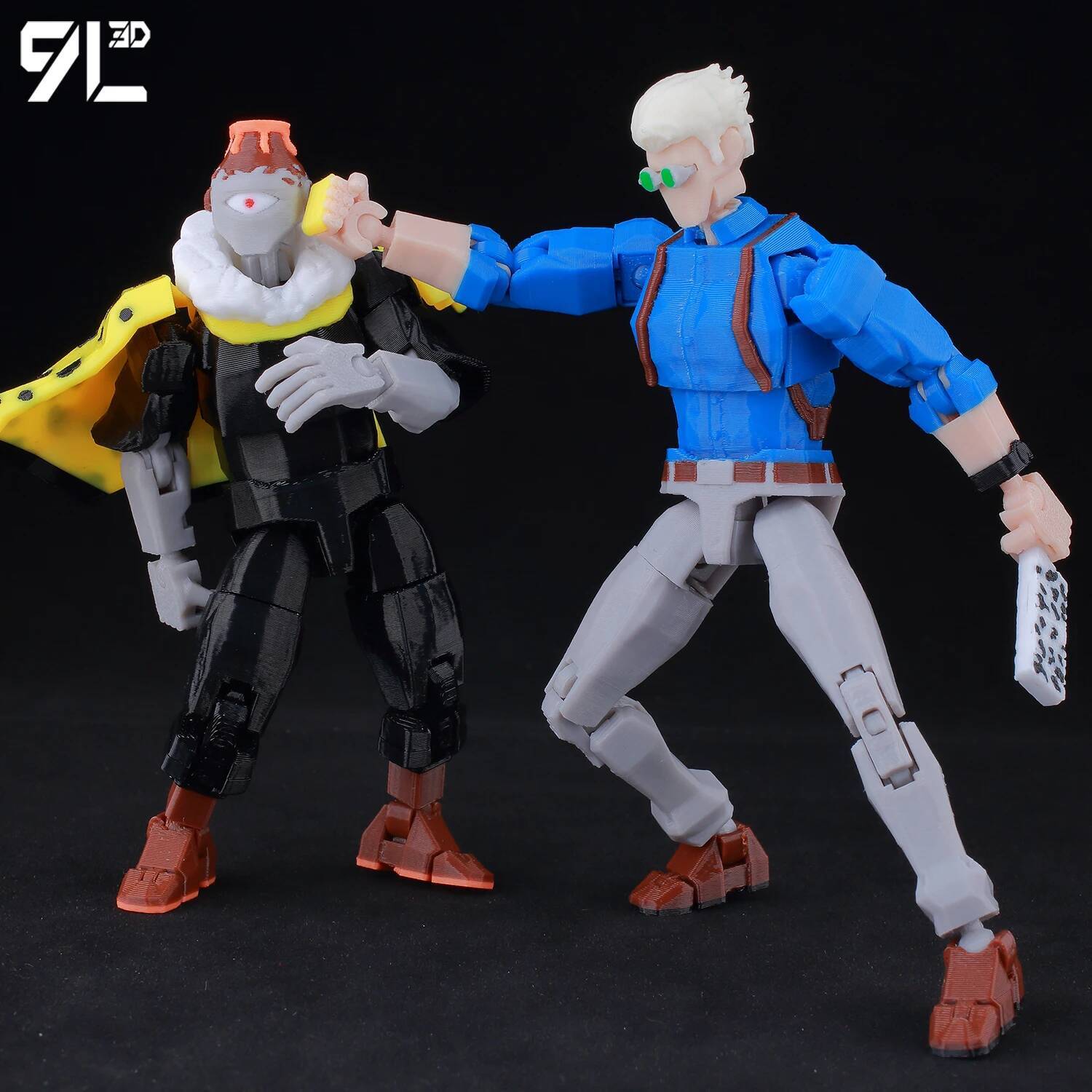 ​9L3D Lucky13 Gojo Sukuna Jujutsu Fushiguro Toji Gojo Satoru Action Figure Dummy13 T13 Multi-Jointed Collectible Toys Titan13 popular