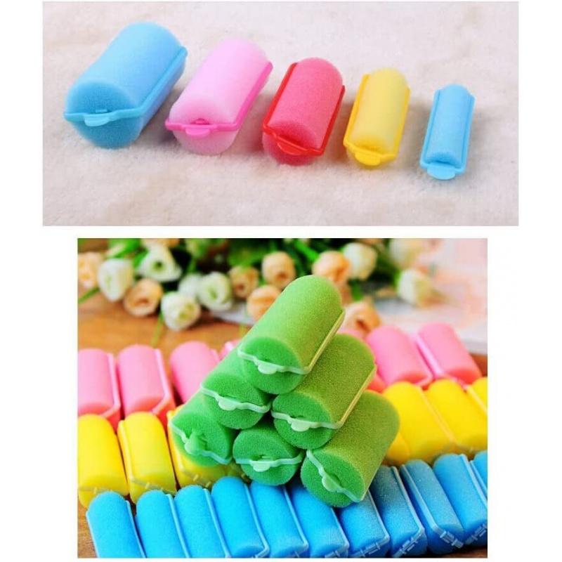 58PCS Heatless Foam Hair Rollers Set, Heatless Curlers, Heatless Curling Set, Non-Damaging Styling Tool for Women and Girls, Travel-Friendly Hair Care Accessories