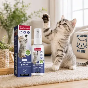 Cat Deterrent Spray for Furniture| Anti Scratch & Anti Bite Training Spray| Natural Plant Extract Formula| 50ml