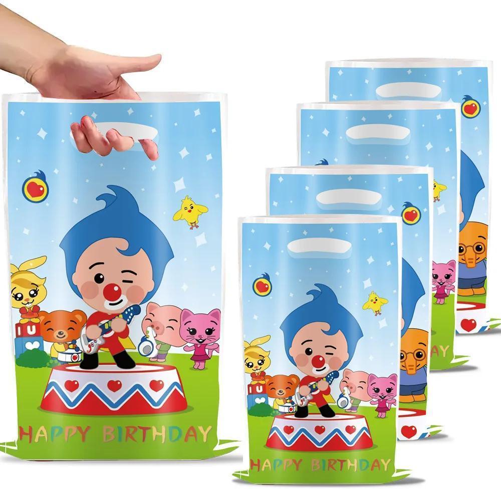 Plim Clown Party Decorations Theme Party Tableware Plate Cup Napkin Tablecloth Baby Shower Boys Kids Birthday Party Supplies
