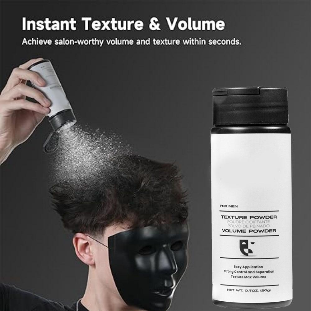 Hair Powder- No-Rinse, Volumizing Hair Styling Powder For Men & Women, Adds Volume & Texture, Stylish Hair Mask Design, Stylish Hair Mask | Volume Powder | Stylish Hair Mask