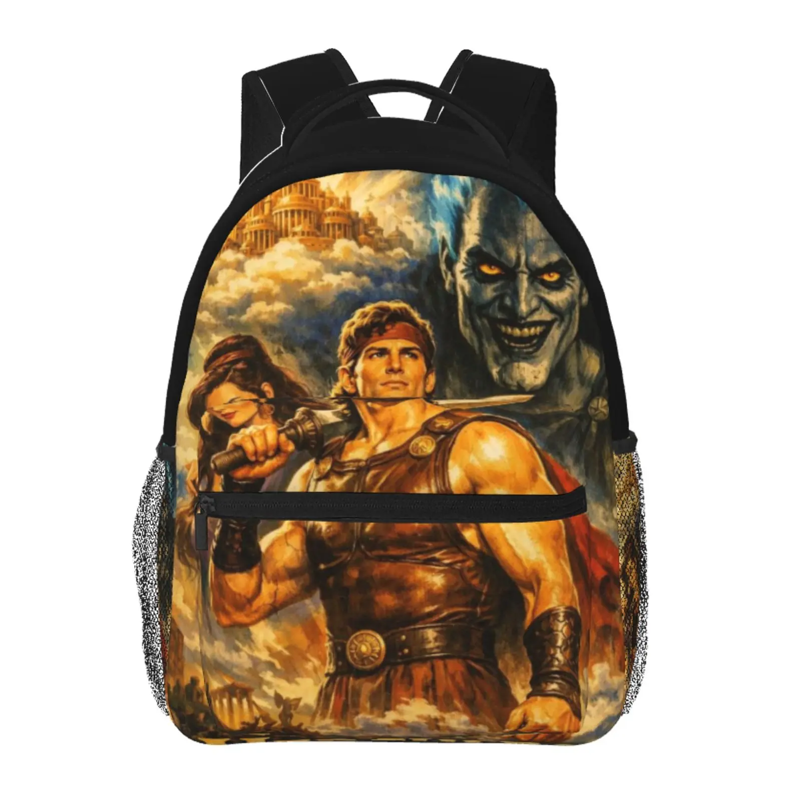 hercules1 backpack, anime bookbag cartoon lightweight backpacks,adjustable straps book bags for teens girls boys, fashionable unisex school bag, kids bags for office travel college work school, gift