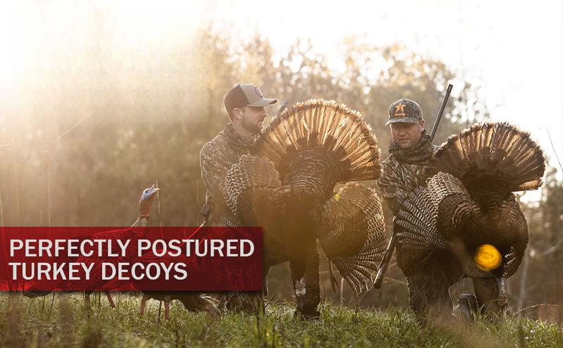 LCD Half-Strut Jake Turkey Decoy| Durable Realistic Lifelike Collapsible Standing Hunting Decoy with Carry Bag & Stake, AVX8012 Solar Trail Camera Phone Alerts