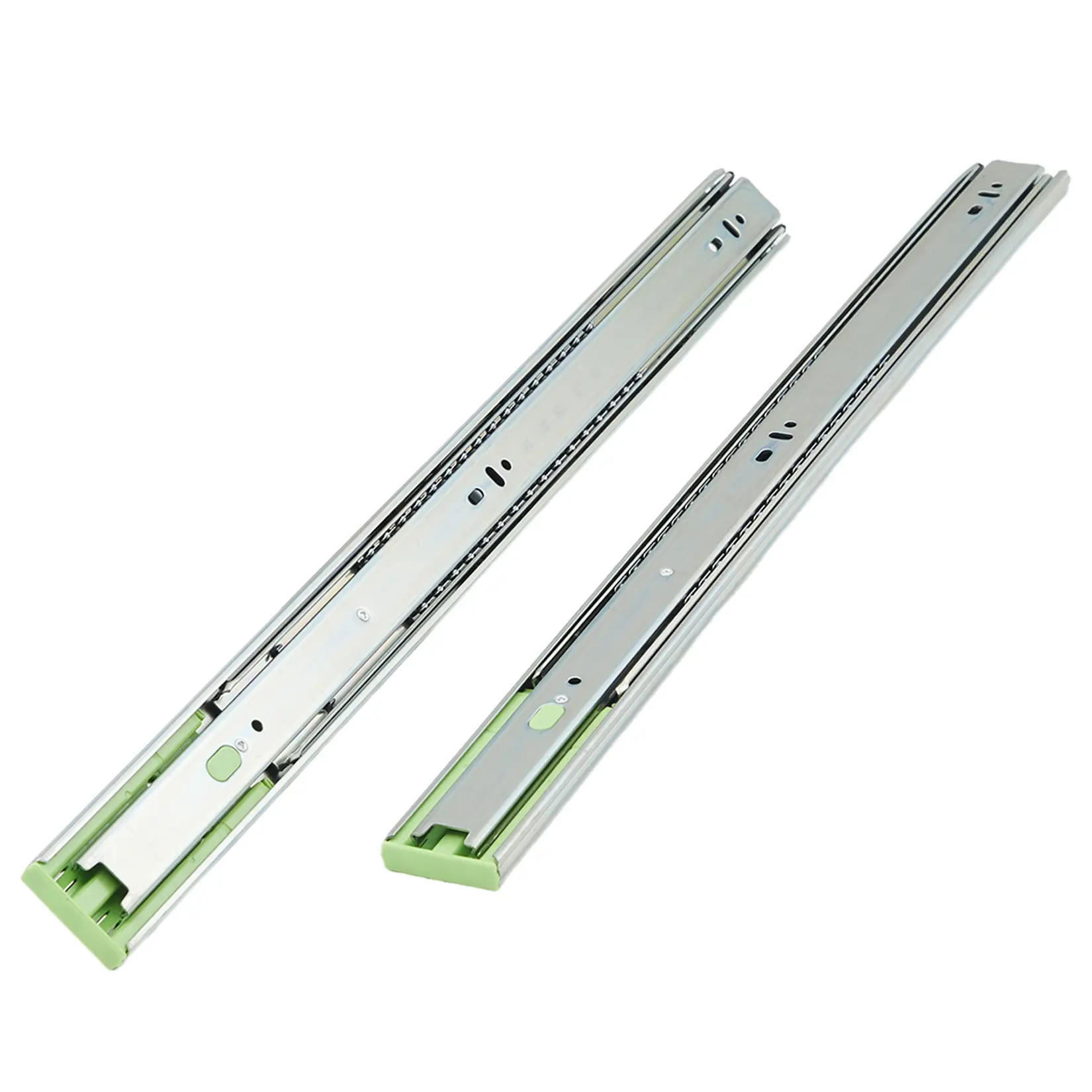 Heavy Duty 22 Inch Side Mount Drawer Slides - Premium Full Extension Ball Bearing Cabinet Glides for Cabinets with 100 LB Capacity, Soft Close & Cold Rolled Steel, Silver