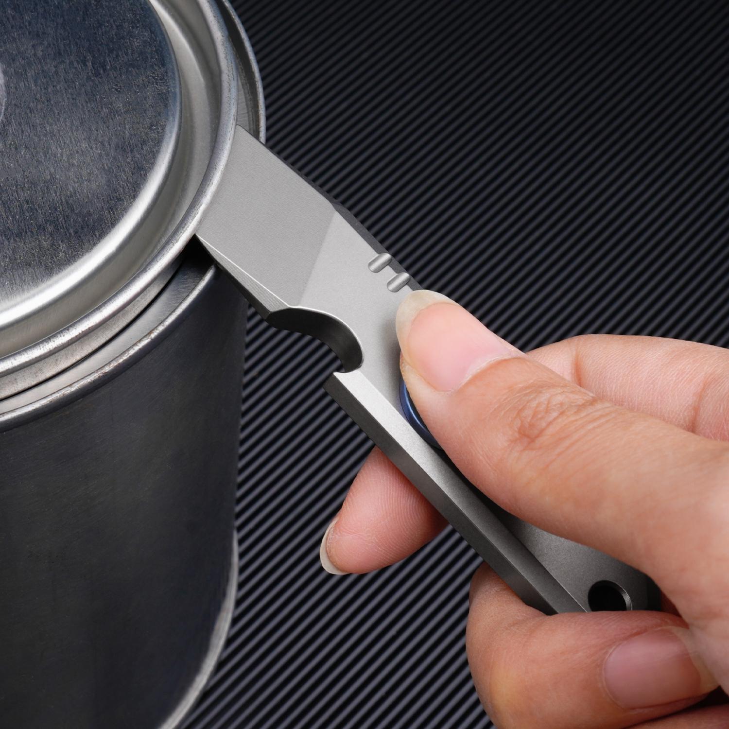 Edc Tool Set, 360 Degree Rotating Tc4 Titanium Pry Bar, Multi-Functional Edc Tools, Pocket Clip, Outdoor Camping Compact Daily Carry Tool, Multitool Set, Versatile Tools