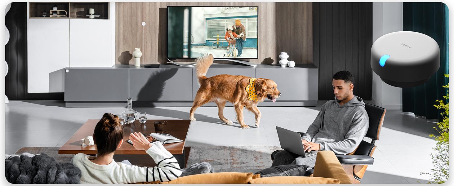 Sensor FP2, mmWave Radar Wired Sensor, Zone Positioning, Multi-Person & Fall Detection, Supports HomeKit, Alexa, Home, and Home Assistant, 2.4 GHz Wi-Fi Required