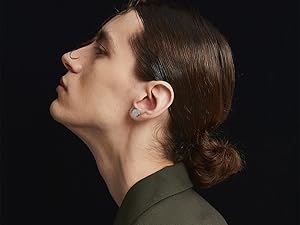 FUNRUN 16 Pairs Punk Faux Gauge Earrings Set - Stainless Steel & Hypoallergenic for Men & Women FUNRUN 16 Pairs Punk Faux Gauge Earrings Set - Stainless Steel & Hypoallergenic for Men & Women