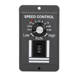 DC12V-60V 20A Motor Speed Controller, Forward/reverse Electric Speed Regulator for Dc Brush Motors, Pwm Control, Suitable for Industrial and Automotive Use
