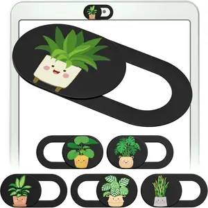 6pk Cute Laptop Camera Cover Slide, Laptop Accessories, Phone & Computer Camera Webcam Cover Slide, Web Cam Privacy Blocker (Small)