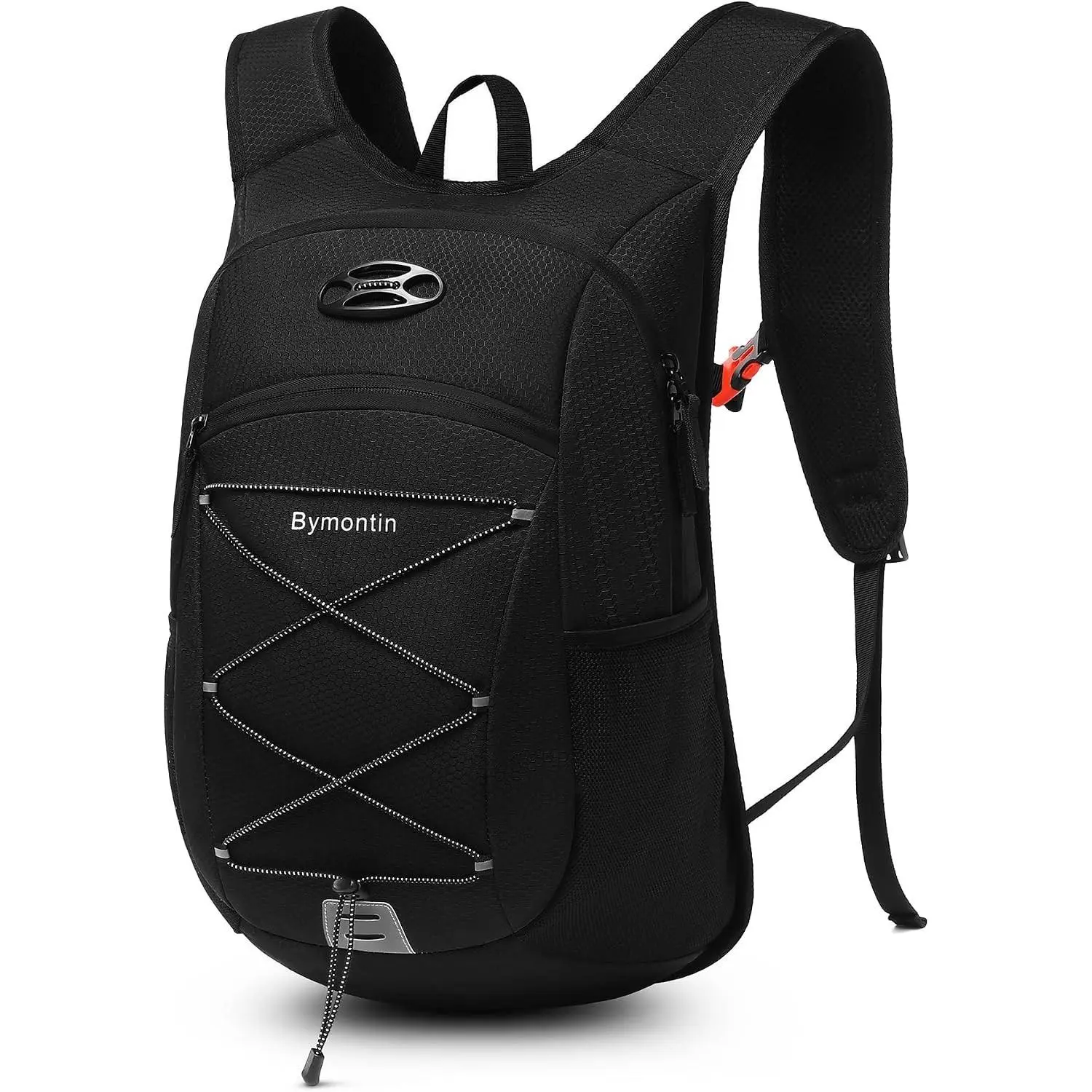 Ultra-Light Soft Daypack 15L/20L, Cushioned Breathable Back Panel Backpack, Lightweight Packable Travel Backpack (Black, 15L)Gift.