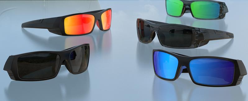 Men's Polarized Sunglasses HD Lenses Silicone Anti-Slip Scratch-Resistant Ideal for Outdoor Sports UV400（QA123）