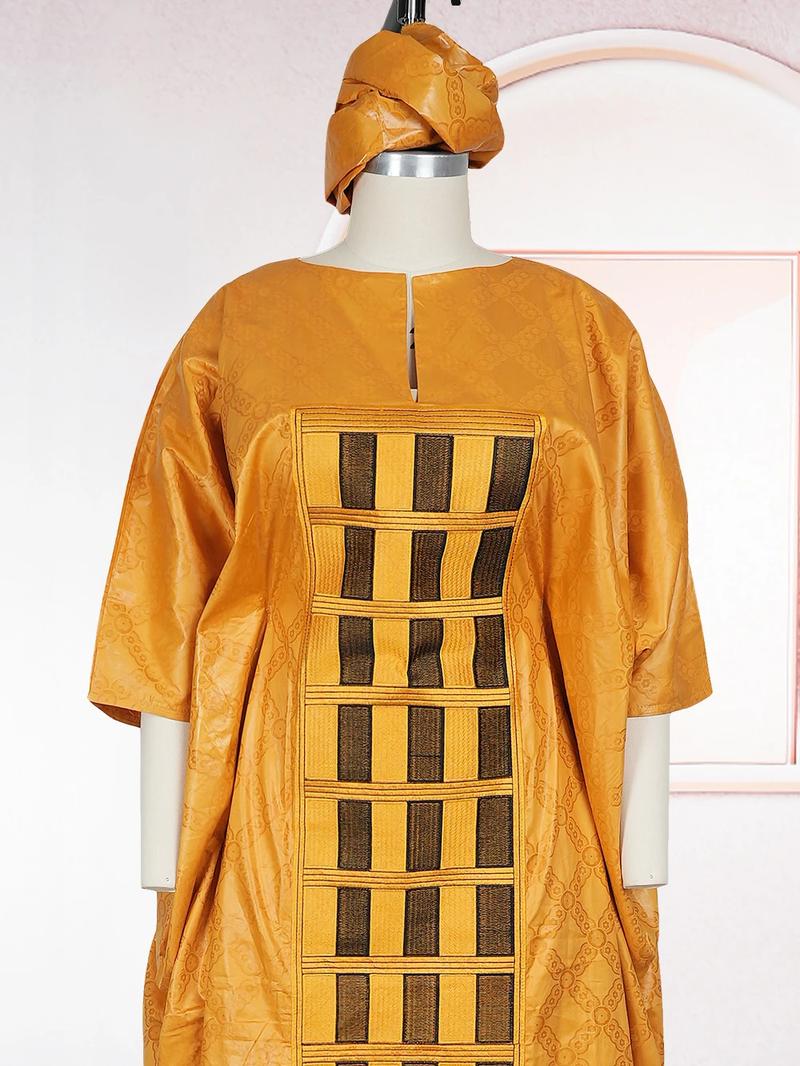 Plus Size African Clothes for Women Dashiki Traditional Bazin Embroidery Gown High Quality Wedding Evening Party Dresses 2026