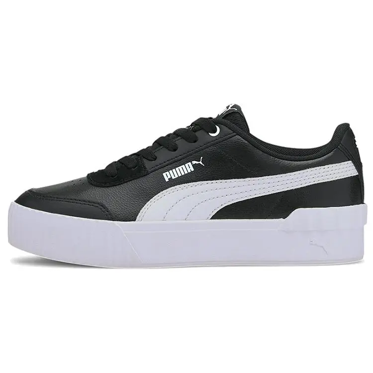 PUMA Carina Lift Women’s Leather Classic Retro Lightweight Durable Low-Top Sneakers Verifiable, with credentials and supporting global authentication