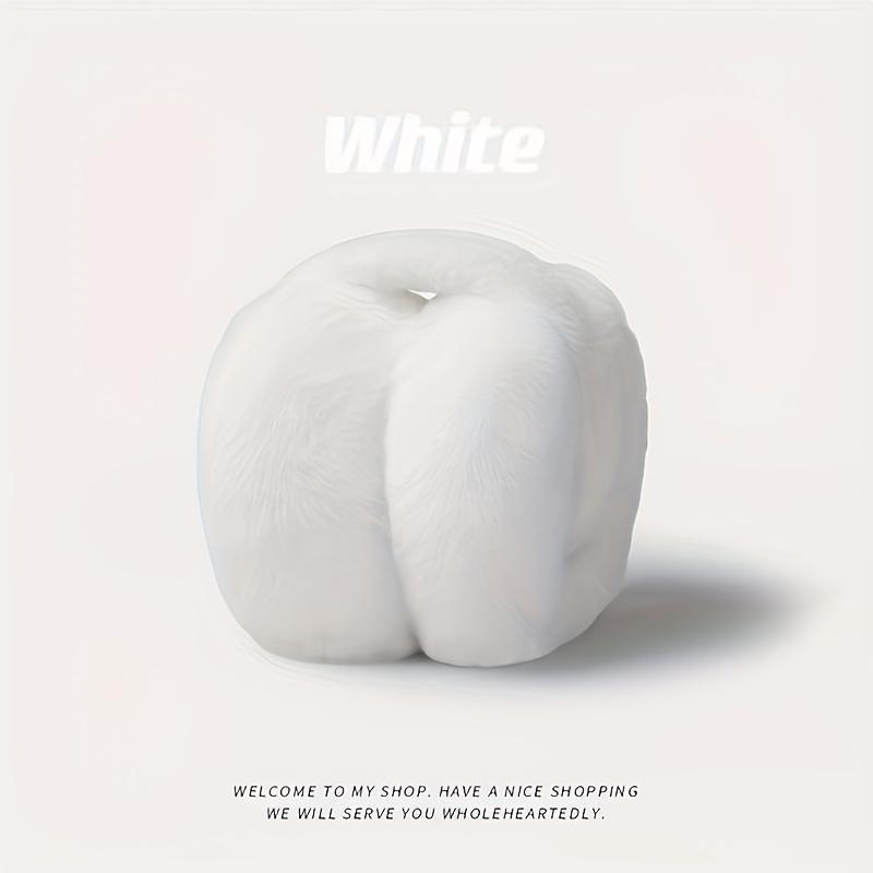 2/6PCS Women's Winter Warm Earmuffs – Fashionable Foldable Beige Cold Protection Gear With Adjustable Elastic Fit, Soft Fleece Lining And Storage Design, Cozy Outdoor Ear Covers For Skiing, Hiking, And Daily Wear TikTokShopBlackFriday unique beanies men