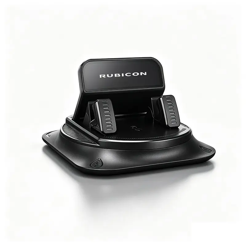 Jeep Rubicon Car Phone Holder, Low-Profile Circular Design, Adjustable Angle, Easy Installation, Driving Stability, Aesthetic Appeal