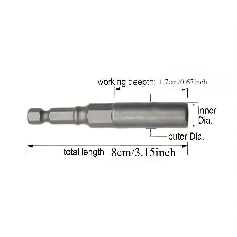Wrench Hex Bit Socket Set, Impact Sockets, Impact Drill Socket Adapter Drill Bits Set, Universal Deep Nut Screwdriver & Drill Bit Kit, Hex Socket Wrench for Mechanics, Torx Bit Socket