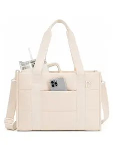 Koisgext Tote Bag for Women Lightweight Crossbody Bag Shoulder Bag for Work Travel Shopping Fit 14" Laptop