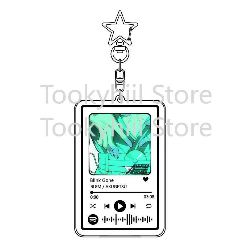 Popular 26 Songs Alien Stage Music Keychain Original Soundtrack LUKA Women Accessory Bag Pendant Playlist Code KeyIng Fans Gift