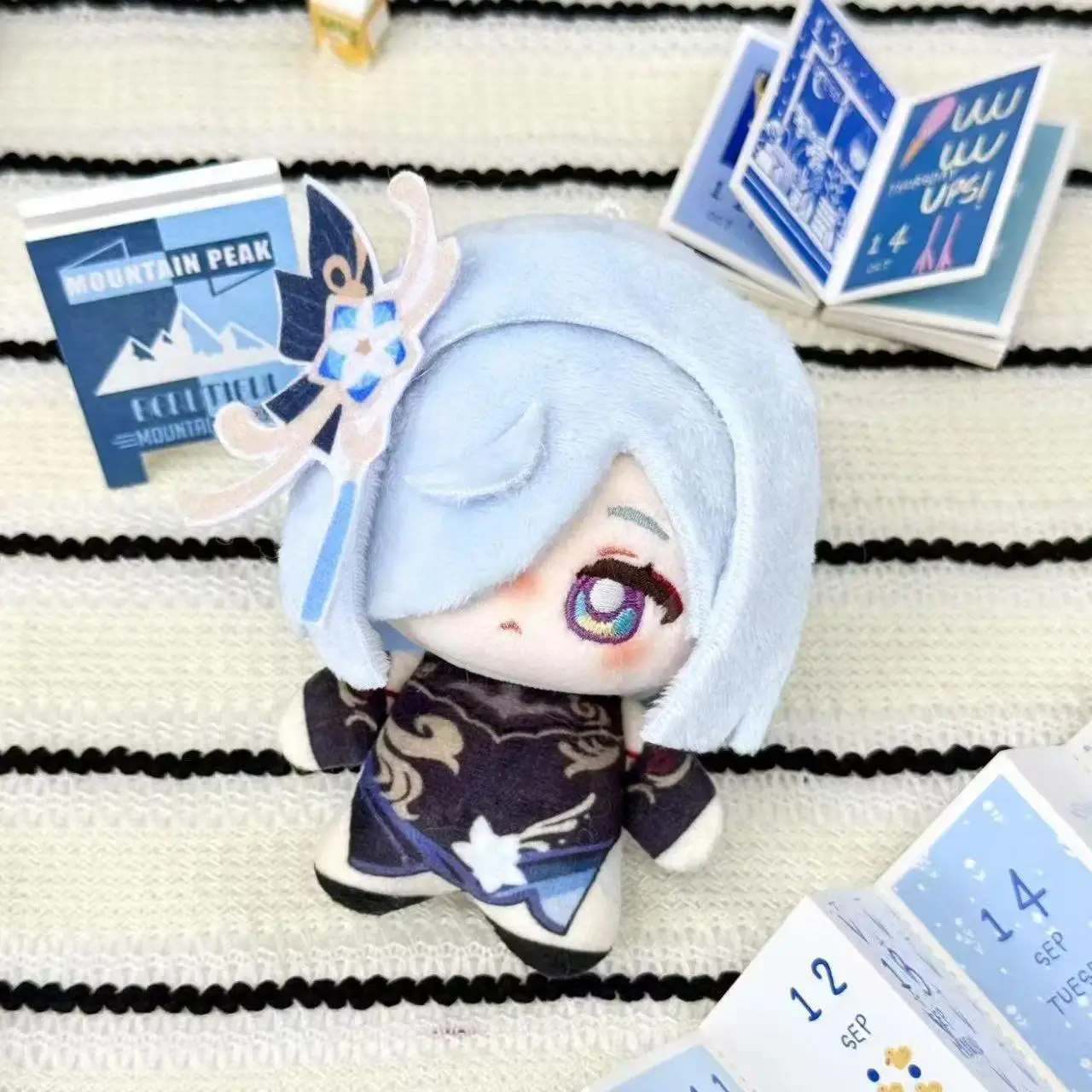 Anime Genshin Impact Shenhe Venti Ganyu Yoimiya Kunikuzushi Wanderer Scaramouche Mavuika Raiden Ei Mascot Figures Idol Plushies