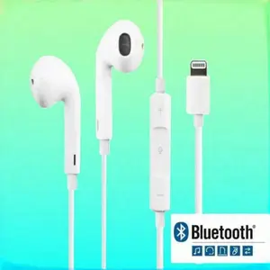 Wired earphones with Type-C, 3.5 mm and Lightning connectors, featuring an in-line remote to control music, calls, and volume. Compatible with iPhone 15/XR/XS/X/8/7/SE/Pro/Pro Max, High Quality Headphones, Earbud, Wired Earbuds, Iphone Compatibility