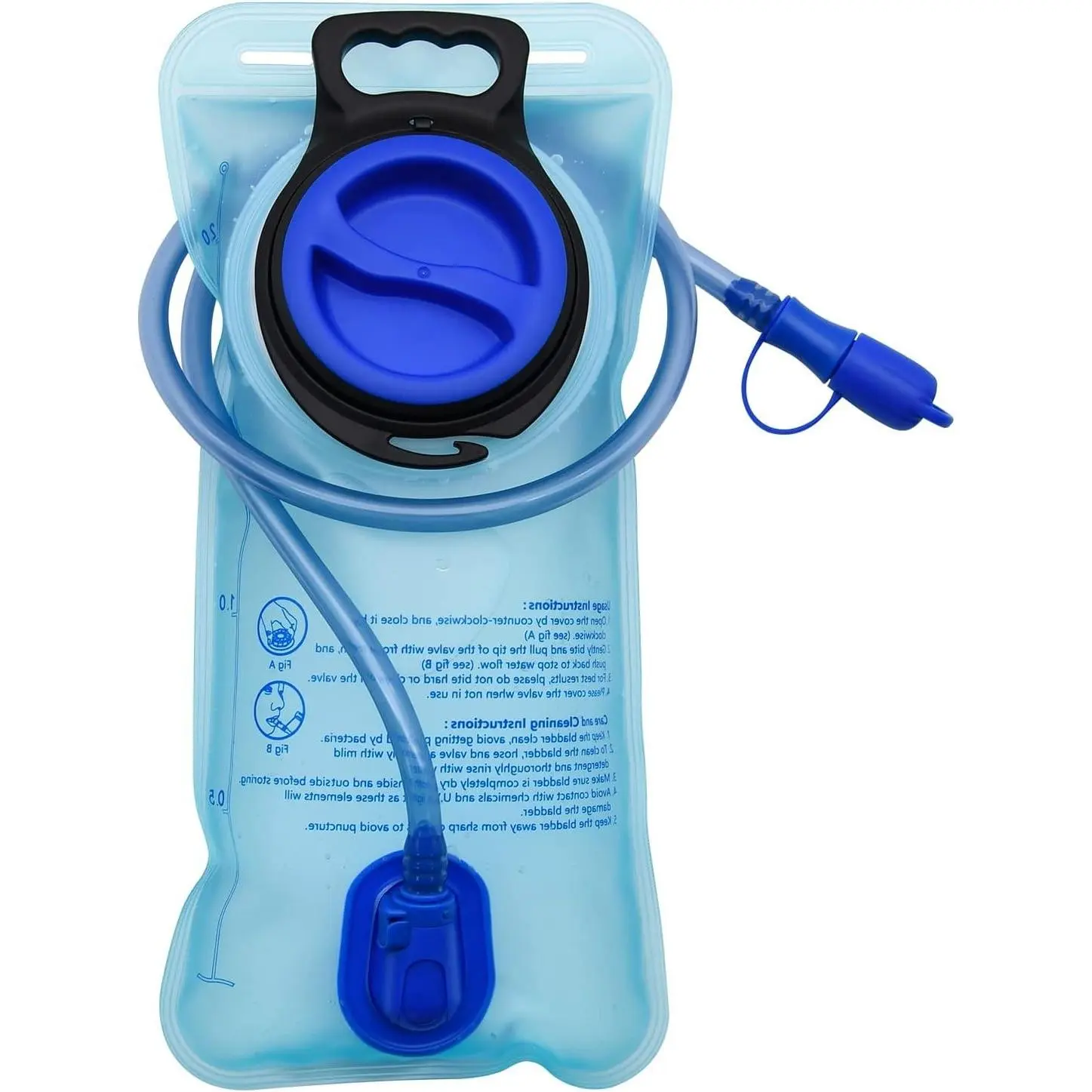 1.5L/2L/2.5L/3L Large Opening Hydration Bladder for Cycling, Hiking & CampingGift