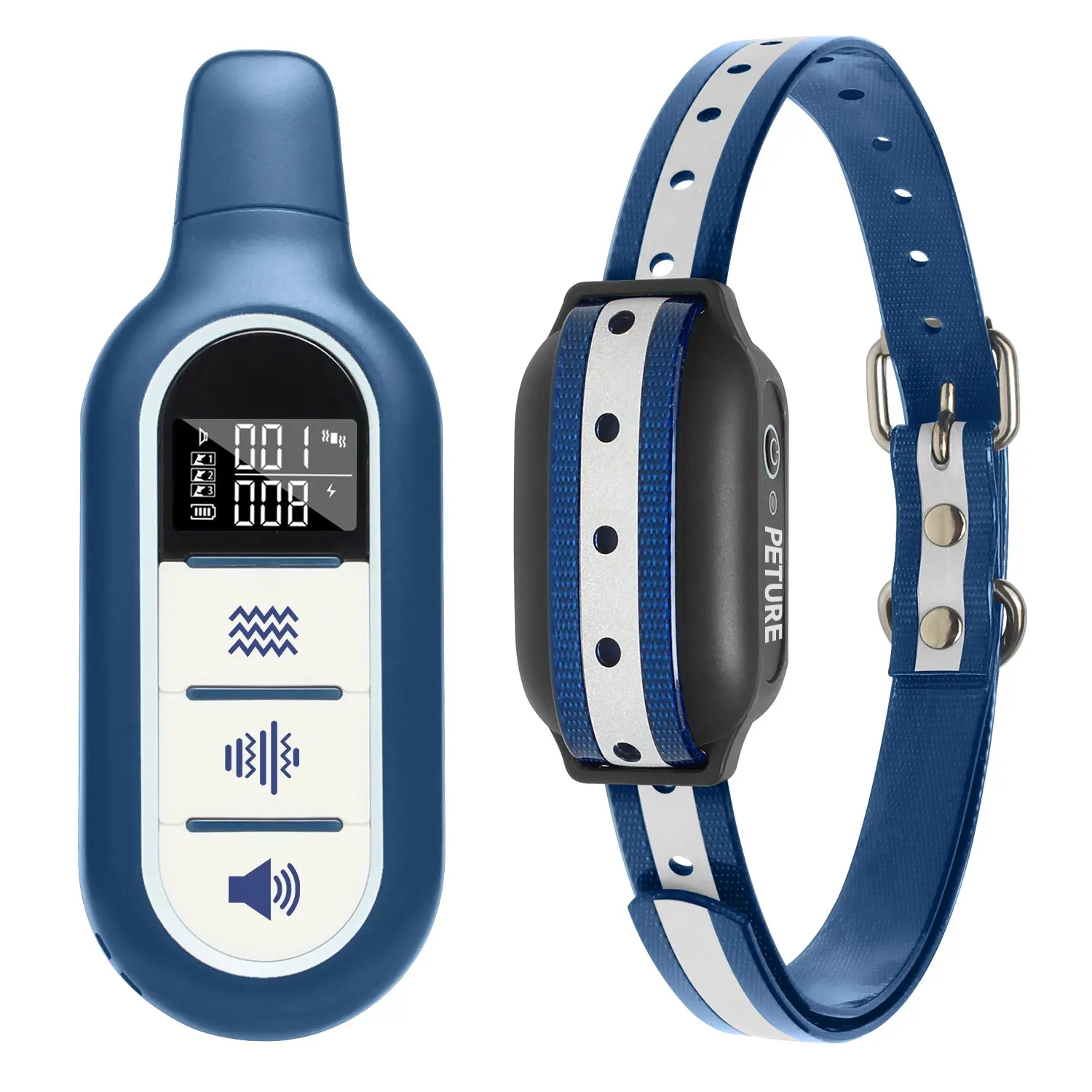 For 1/2/3 dogs Dog Vibration collar, 3300Ft range Dog training collar with Remote,3 Modes (Beep, Vibration), USB Rechargeable, Rechargeable Collars, Adjustable Nylon Strap, For Small Medium Large Dogs (10-120Lbs)