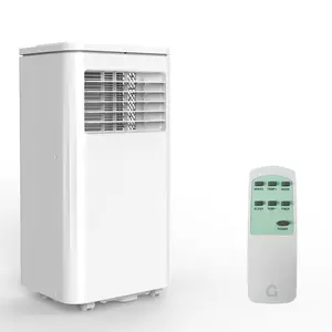 8000 BTU Portable Air Conditioner, 4-in-1 Mobile AC Unit with Cooling Dehumidifier Fan Sleep Mode, Cools Up to 450 Sq.Ft, 24H Timer Remote Control Easy Install for Bedroom Office Home