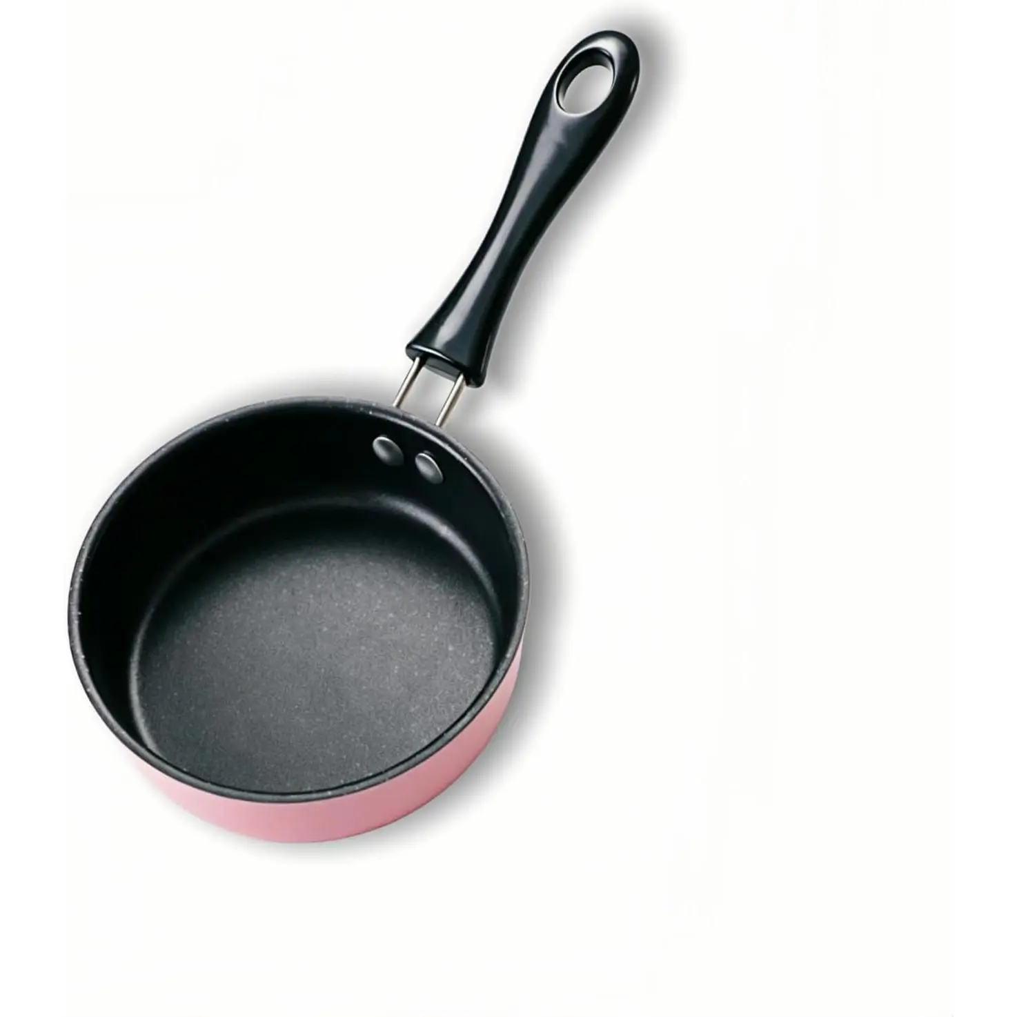 4.7 Inch Mini Nonstick Egg Frying Pan,Small Cast Iron Skillet with Heat Resistant Handle,Induction Compatible  Pan for Gas Electric Stove,Compact for Single Egg Pancakes Appetizers()