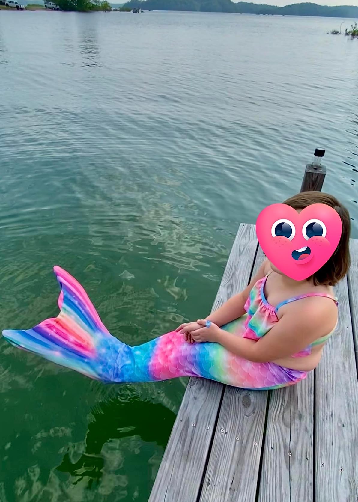 Girls Mermaid Bikini Swimsuit 3 Piece Set Princess Bathing Suit Summer Beach Wear(HEIXAIN-M6) Girls Mermaid Bikini Swimsuit 3 Piece Set Princess Bathing Suit Summer Beach Wear(HEIXAIN-M6)