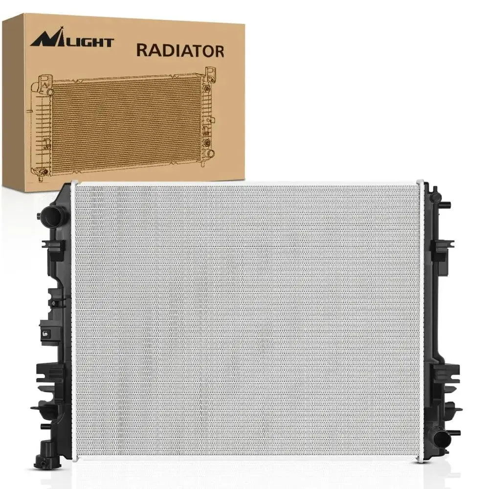 Nilight Aluminum Fins Radiator - 100% Leak Tested, 55056858ab, Increases Boiling Point, Maintains Pressure, for 2009-2018 Dodge Ram 1500, 2010-2013 Ram 2500 (3.6L,3.7L,4.7L,5.7L V6/V8,4WD/RWD)