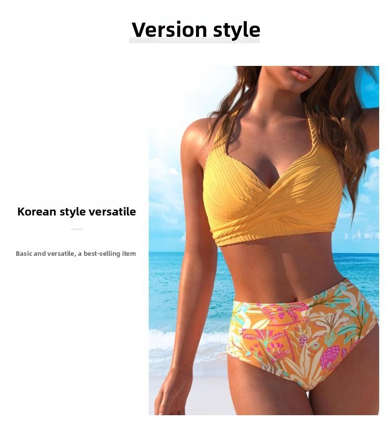 New European and American style two-piece bikini, sexy hot-selling foreign trade bikini beach swimsuit for women