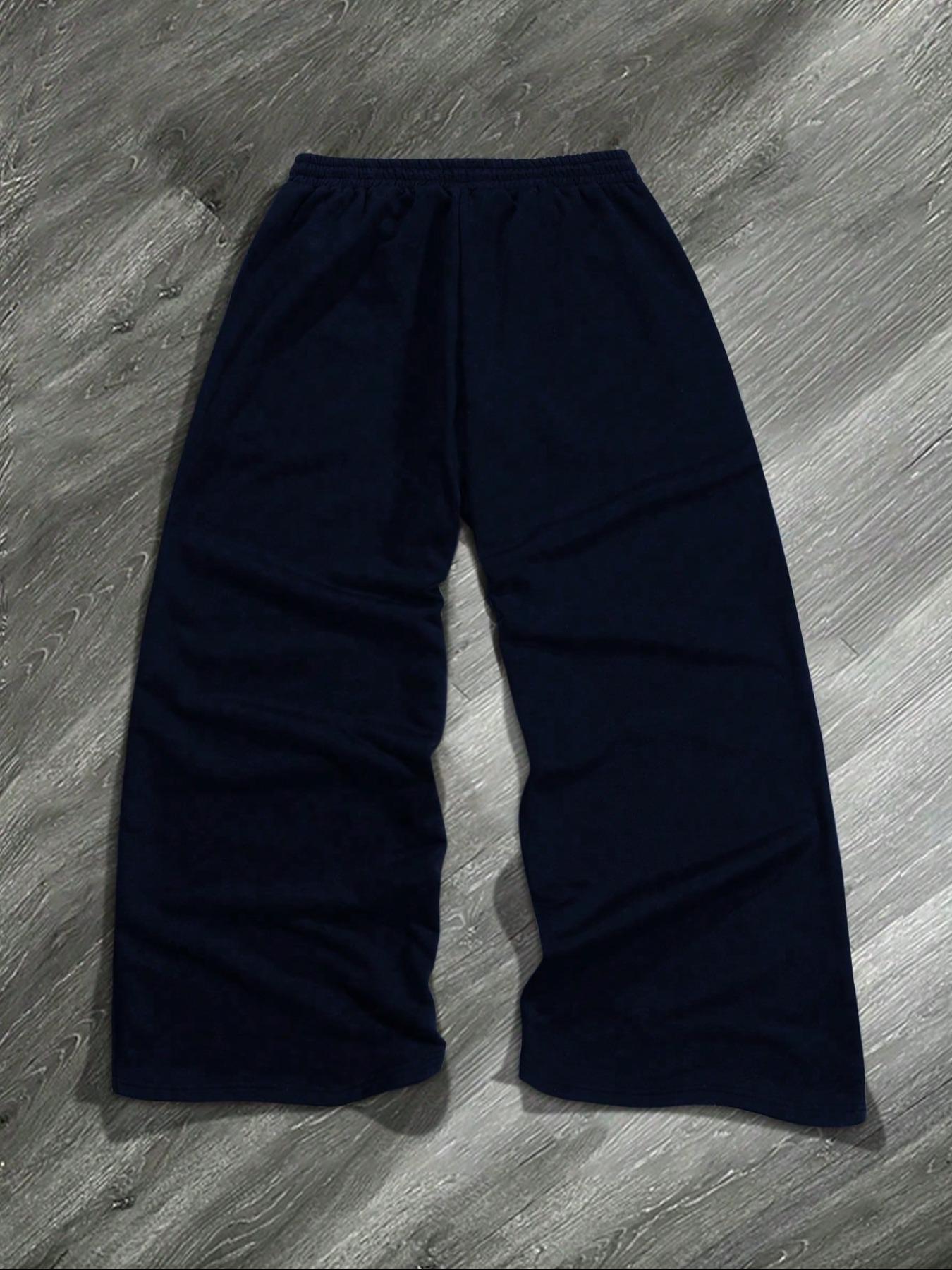 Men's Star Print Drawstring Waist Sweatpants, Casual Comfy Regular Fit Jogger Pants for Daily Wear, Men's Trousers for All Seasons, Sports Bottoms