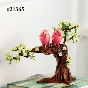 Ideas Furniture and Decoration Building Blocks Assembly 21365 Love Bird Boy and Girl Toy Birthday Gift Valentine's Day Gifts